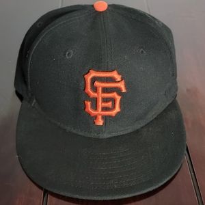 San Franciso Giants MLB New Era 59Fifty Fitted Baseball Cap Size 7 1/8